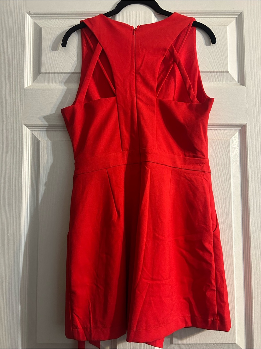 Tie Waist Short Romper - Picture 6 of 7